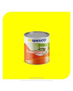 PINTURA COVERTONE AMARILLO INTENSO LITRO WESCO