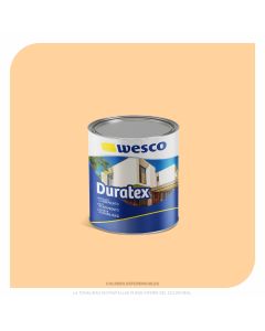 PINTURA DURATEX MELOCOTON PARA EXTERIORES E INTERIORES LITRO WESCO