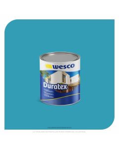 PINTURA DURATEX TURQUESA PARA EXTERIORES E INTERIORES LITRO WESCO