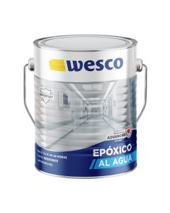 Kit ep&oacute;xico al agua blanco 3.785 L Wesco