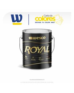 PINTURA ROYAL PARA INTERIORES Y EXTERIORES WESCO
