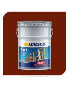 ANTICORROSIVO STOP ROJO OXIDO MATE CANECA WESCO
