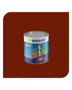 ANTICORROSIVO STOP ROJO OXIDO MATE LITRO WESCO