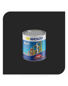 ANTICORROSIVO STOP NEGRO MATE LITRO WESCO