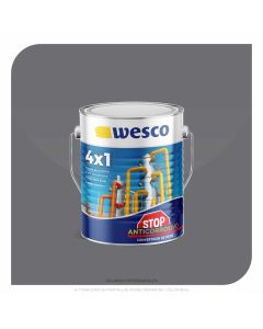 ANTICORROSIVO STOP GRIS BRILLANTE GALON WESCO