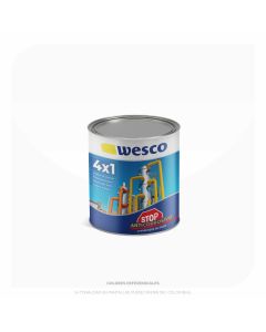 ANTICORROSIVO STOP BLANCO BRILLANTE LITRO WESCO