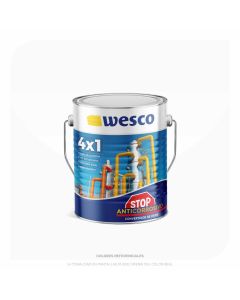 ANTICORROSIVO STOP BLANCO BRILLANTE GALON WESCO