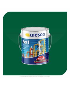 ANTICORROSIVO STOP VERDE BRILLANTE GALON WESCO