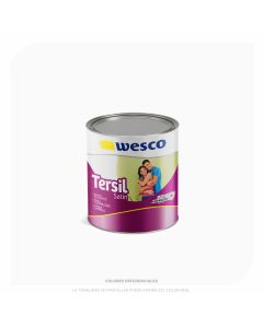 PINTURA TERSIL SATINADO BLANCO LITRO  WESCO PARA INTERIOR Y EXTERIOR