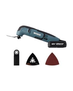 Herramienta multifunción inalámbrica 18 Voltios Wesco